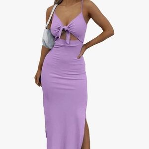 Source Unknown Purple Maxi Dress